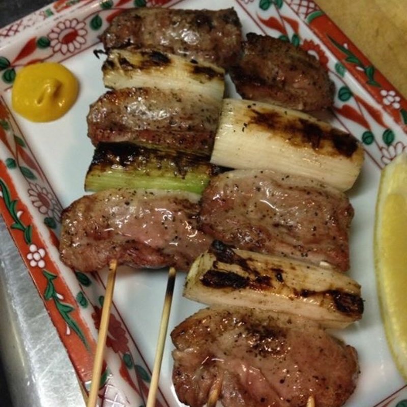 合鴨のネギ間串(2本)(くりや)