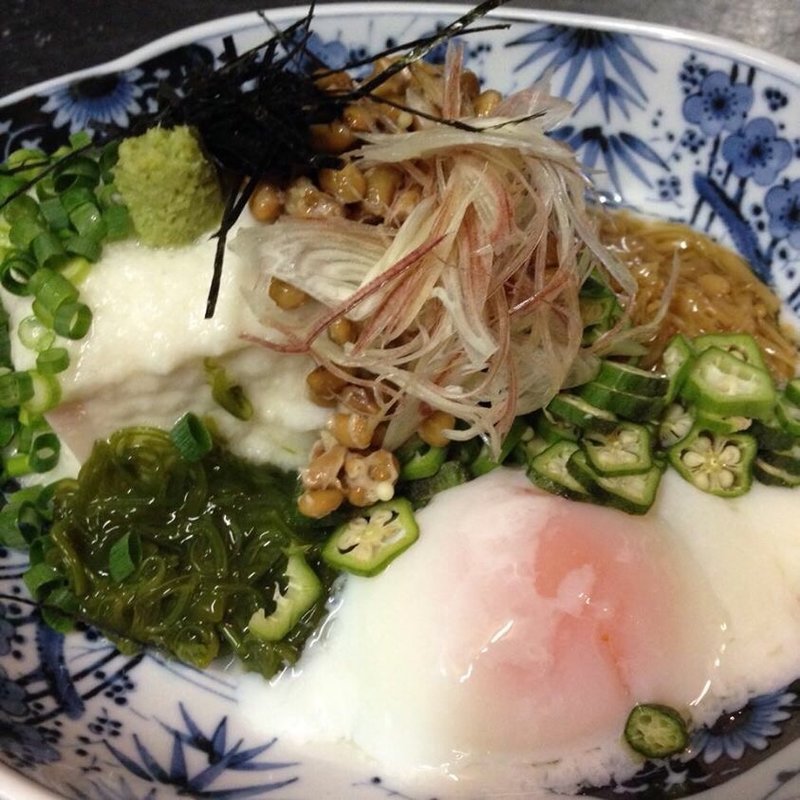 ネバネバ冷や奴(くりや)