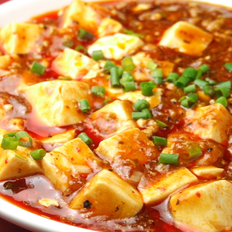 麻婆豆腐(横浜中華街 千禧楼 中国料理)