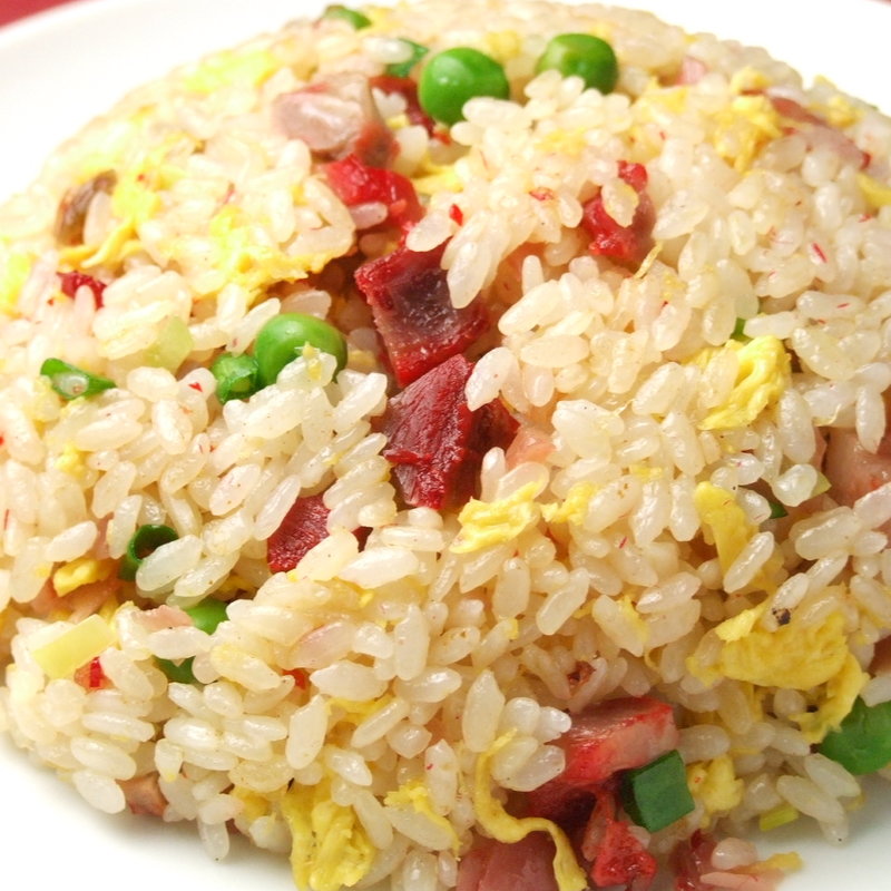 豚肉の炒飯(横浜中華街 千禧楼 中国料理)