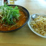 担担麺と炒飯(海味館)