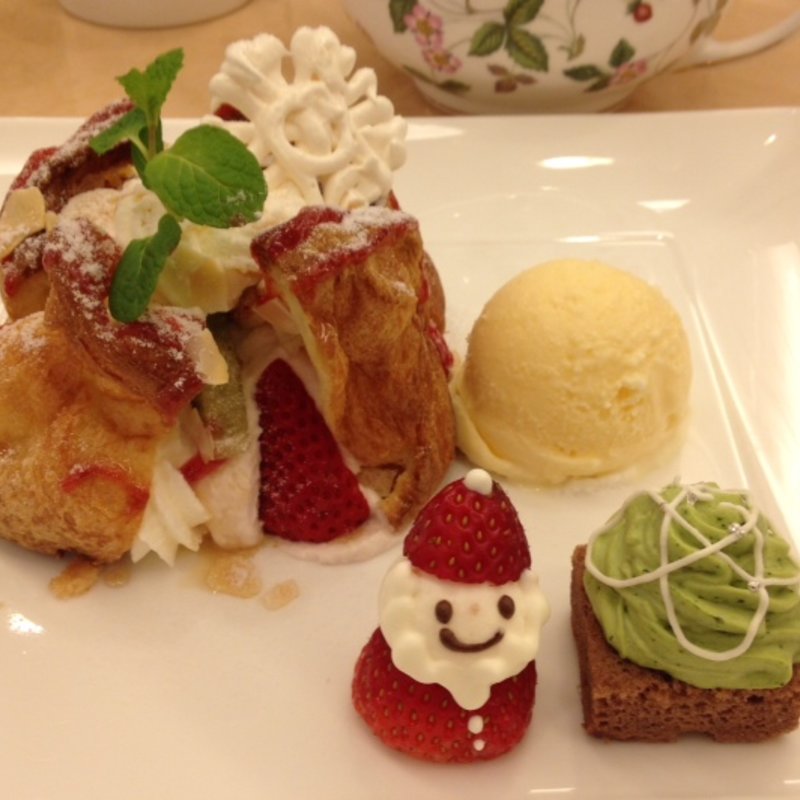 クリスマスデザート(ティーサロンアール)