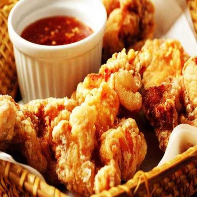 地鶏の手づくり唐揚げ(浅草橋美食倶楽部 アマノガワ （AMANOGAWA【旧店名】天の川 アジアンダイニング＆バー）)