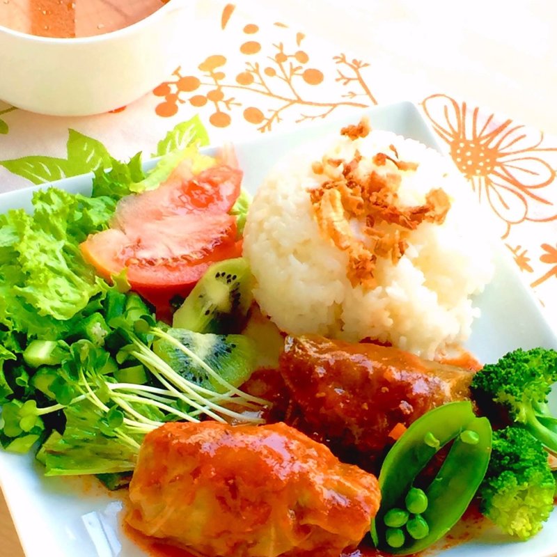 ロールキャベツランチ(丘の上 C-flat （シー フラット）)