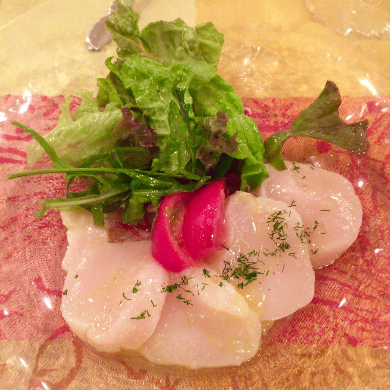 ホタテ貝のマリネ 白バルサミコドレッシング(Le REMOIS(ル・レモア))