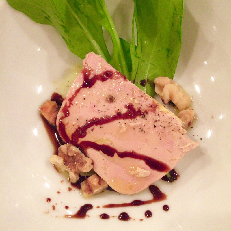 フォアグラのテリーヌ ルッコラのサラダ(Le REMOIS(ル・レモア))