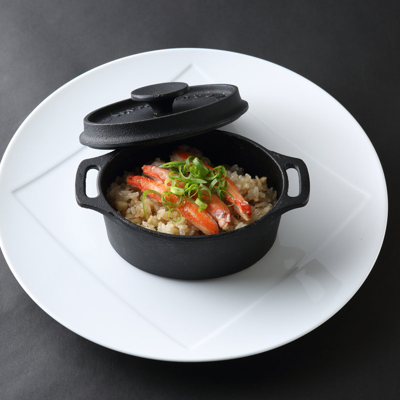 蟹たっぷり焼き飯(SIZZLE)