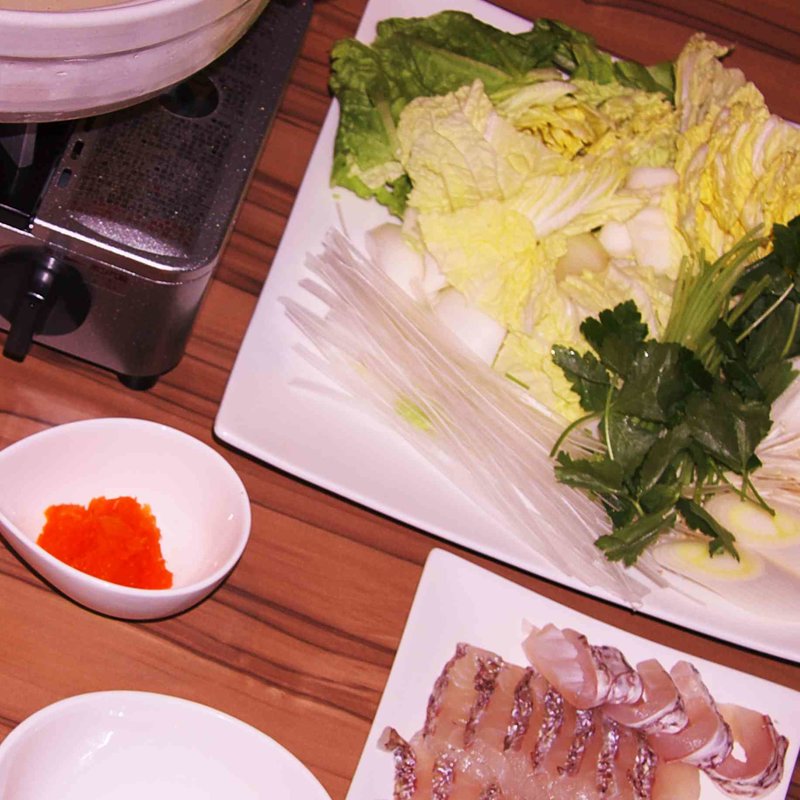 真鯛のしゃぶしゃぶ(四季膳)