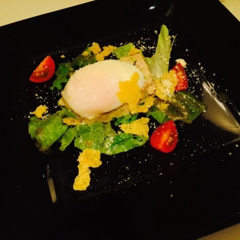 鴨のテリーヌ　温泉卵のソース(アマルフィイ・カステッロ （Amalfi CASTELLO）)