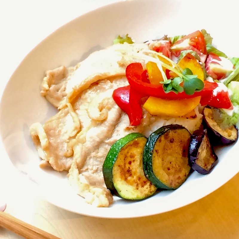 豚の生姜焼きランチ(丘の上 C-flat （シー フラット）)