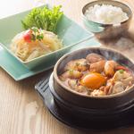 アサリと豚肉のピリ辛スープ(THE SAKURA DINING TOKYO)