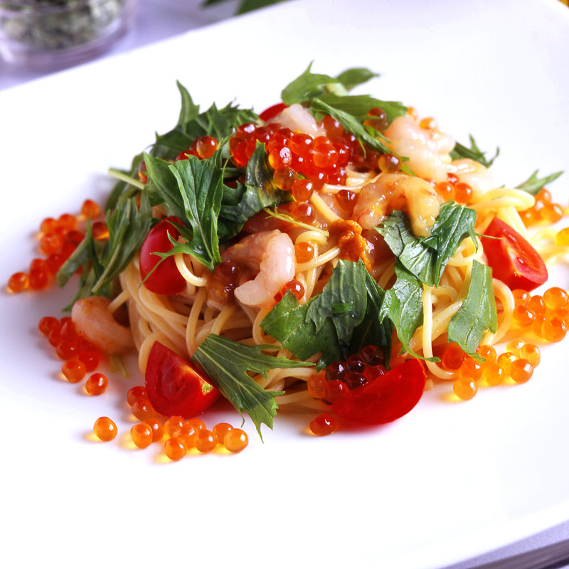 イクラ 海老 雲丹のパスタ(THE SAKURA DINING TOKYO)