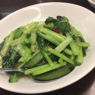 小松菜とニンニク炒め(香港ロジ 原宿店 )