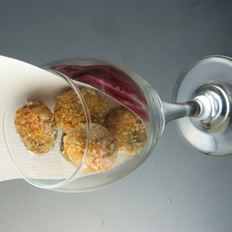 オリーブのキング肉詰めフライ( SATSUMA KING 中目黒本店)