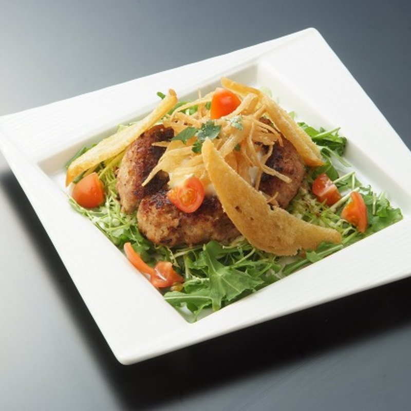 ハンバーグ　トマト野菜仕立て( SATSUMA KING 中目黒本店)