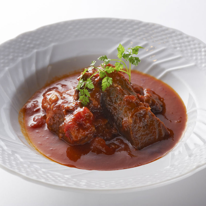 日本短角牛の赤ワイン煮込み(SATIN DOLL Live Restaurant)