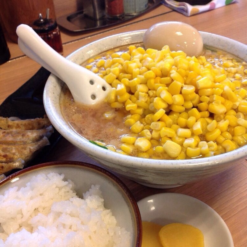 味噌コーンラーメン(すすきの亭 御器所店 （すすきのていごきそてん）)