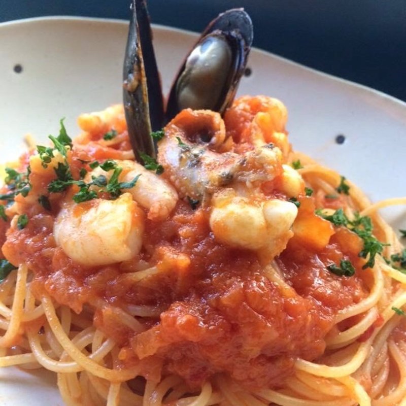 魚介のパスタ(カフェ ド ガモヨン （café de GAMOYON）)