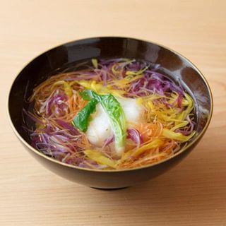 彩り椀物(日本料理店 和食 さとき 東銀座)