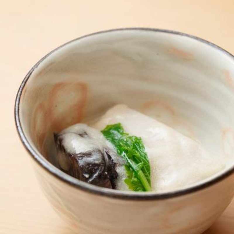 湯葉豆乳寄せ(日本料理店 和食 さとき 東銀座)