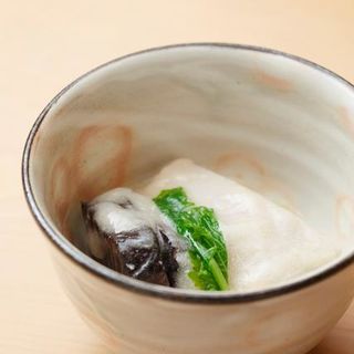 湯葉豆乳寄せ(日本料理店 和食 さとき 東銀座)