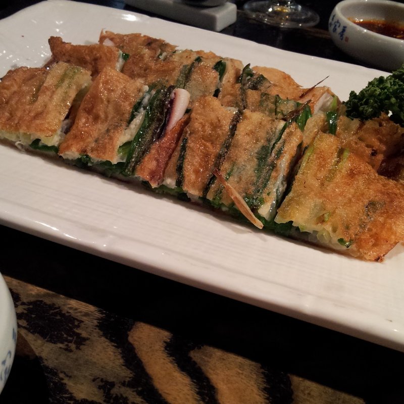 海鮮チヂミ　ハーフサイズ(妻家房 日本橋店 （サイカボウ）)