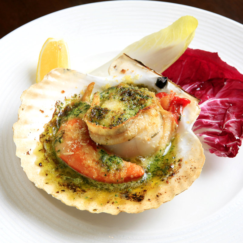 ホタテの香草焼き(サバティーニ・ディ・フィレンツェ 大丸東京店)