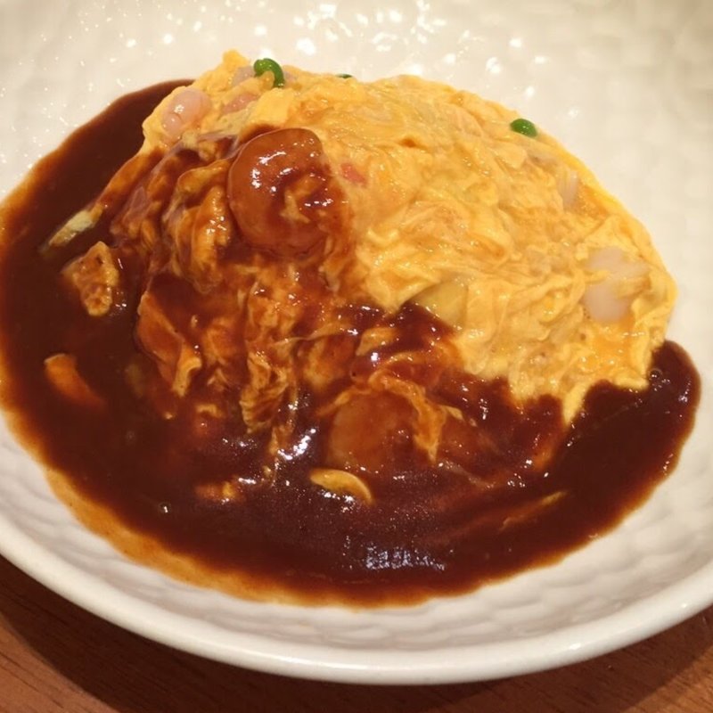 オムレツライス　デミグラスソース(PORT-SIDE KITCHEN by グリル満天星麻布十番)