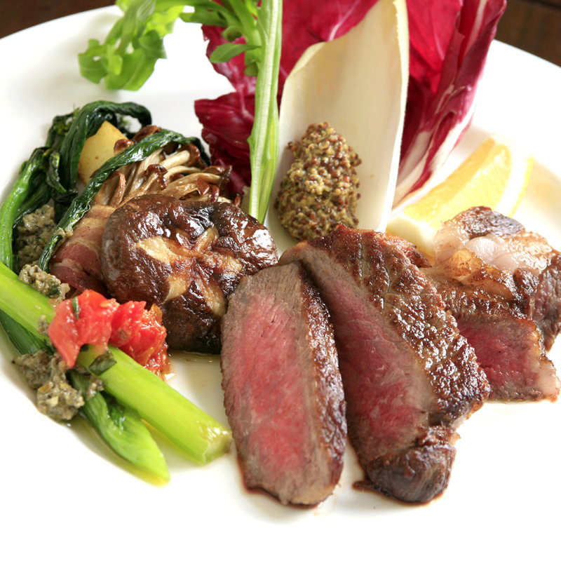 牛肉のグリル　グリル野菜添え(サバティーニ・ディ・フィレンツェ 大丸東京店)