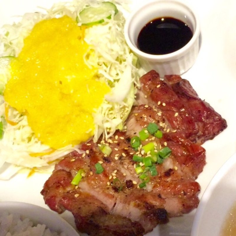 豚肩ロース岩塩焼(ぽど 丸の内)