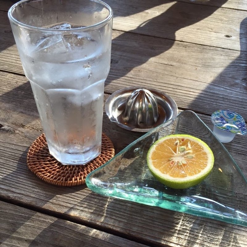 ゆずのソーダ(ラッキーガーデン)