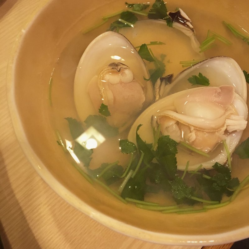 蛤の酒蒸し(飛騨 )