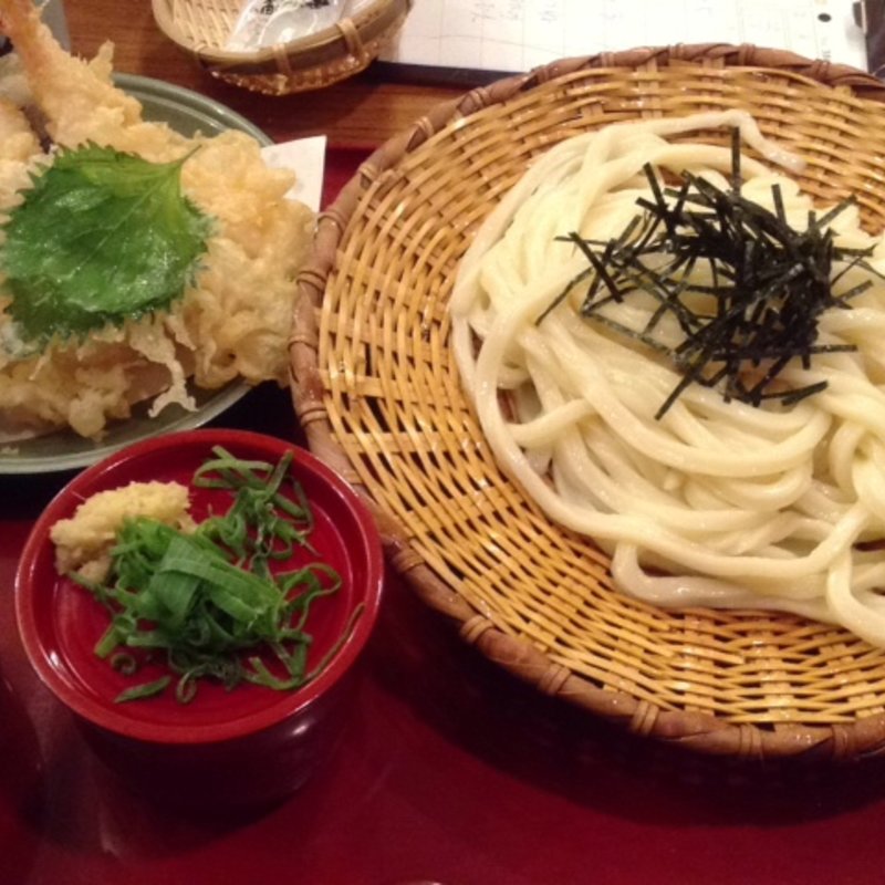 天ざるうどん(自家製麺 杵屋 宝塚ソリオ店)