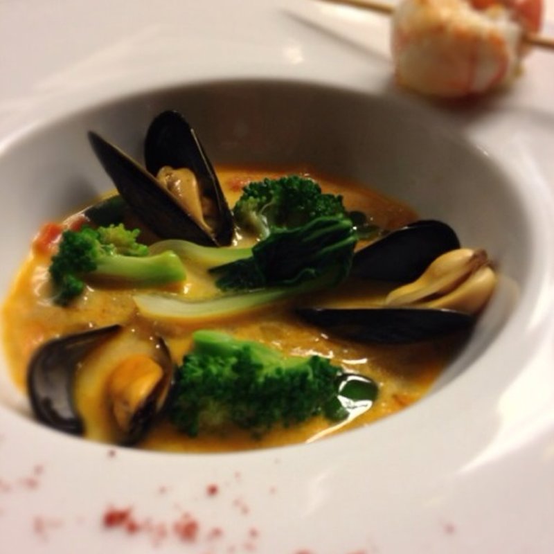 ムール貝のクリームソース(サリーヴ （SALIVE）)