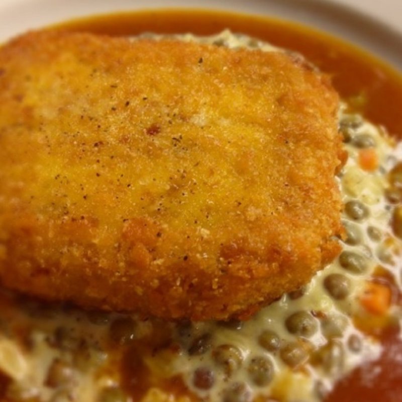 カツレツと豆のトマト煮込み(サリーヴ （SALIVE）)