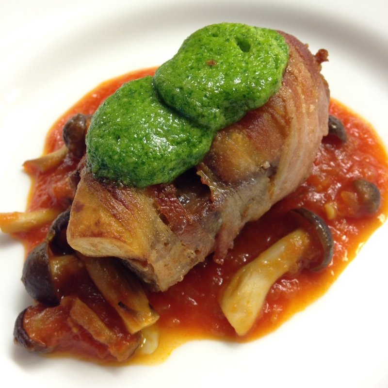 豚肉ロースのキノコ巻き(サリーヴ （SALIVE）)