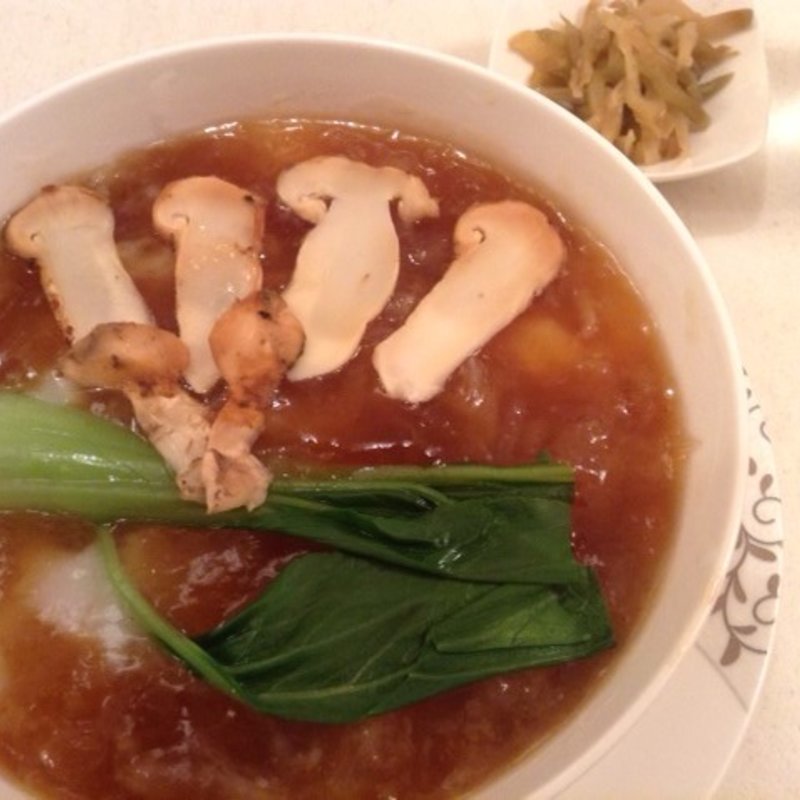 松茸のお粥(幸福粥店（ハッピーコンジー）阪急うめだ)