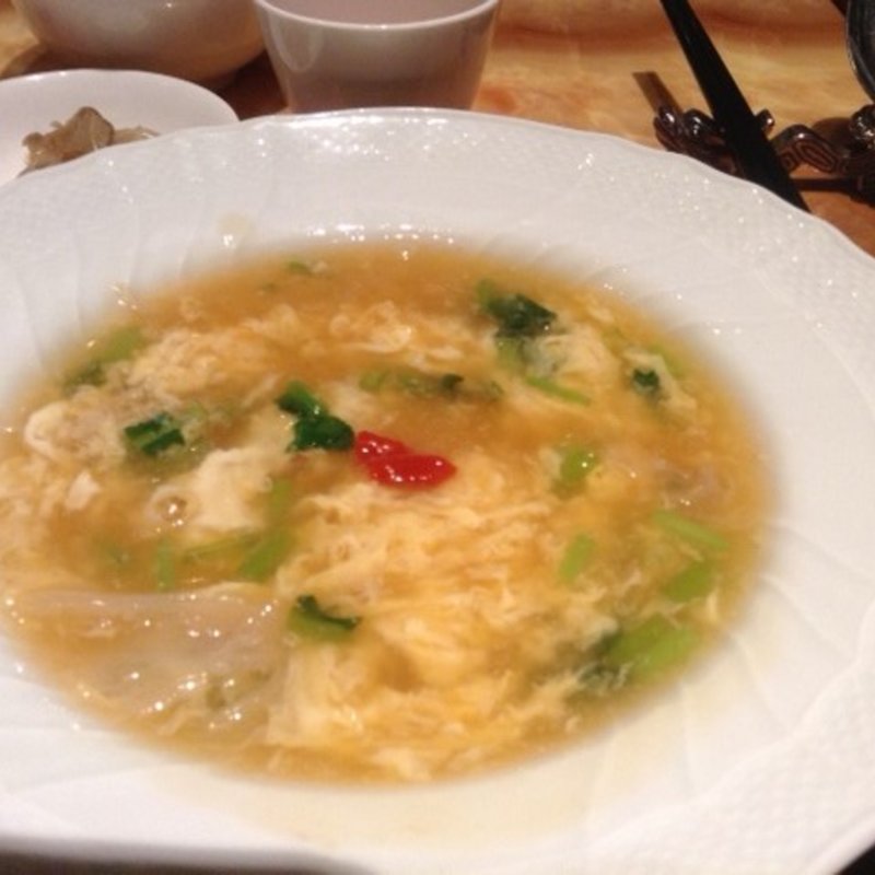 ふかひれランチ(美麗華 フカヒレ、鮑、伊勢海老専門店)