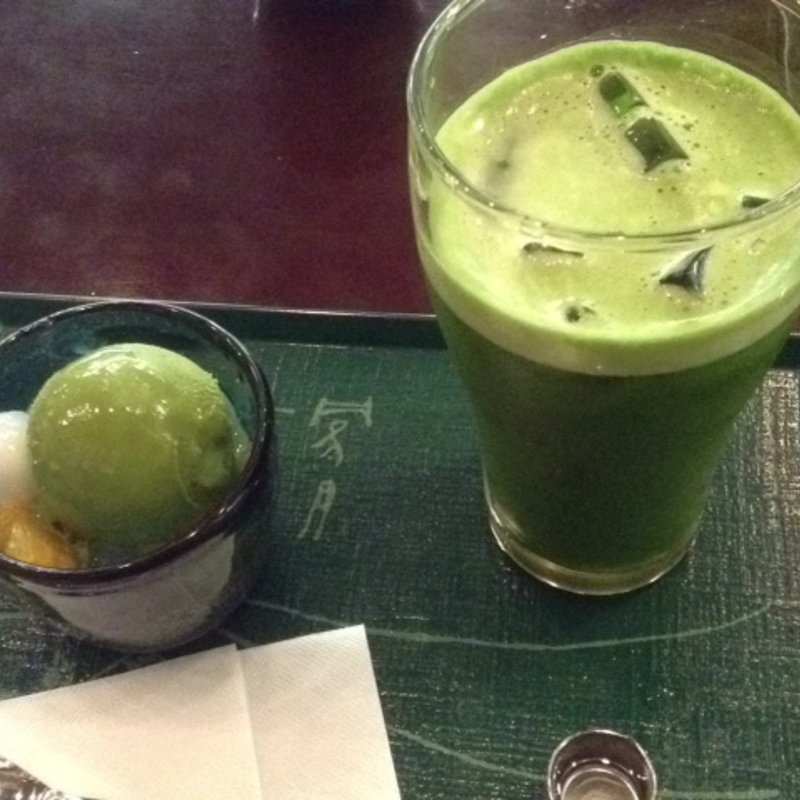 ぷちあんみつセット(宇治園 「喫茶去」 阪急三番街店)