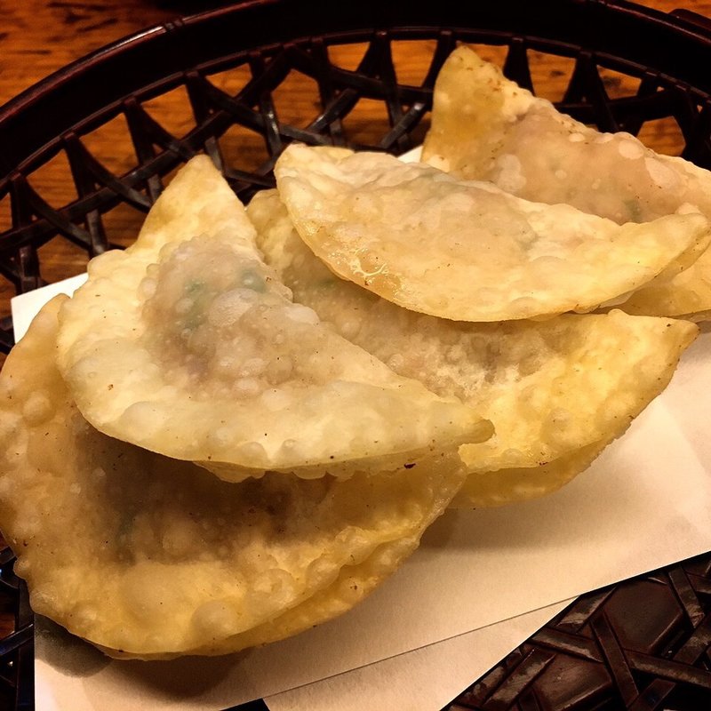 お魚餃子(伊豆の味処　錦 （にしき）)