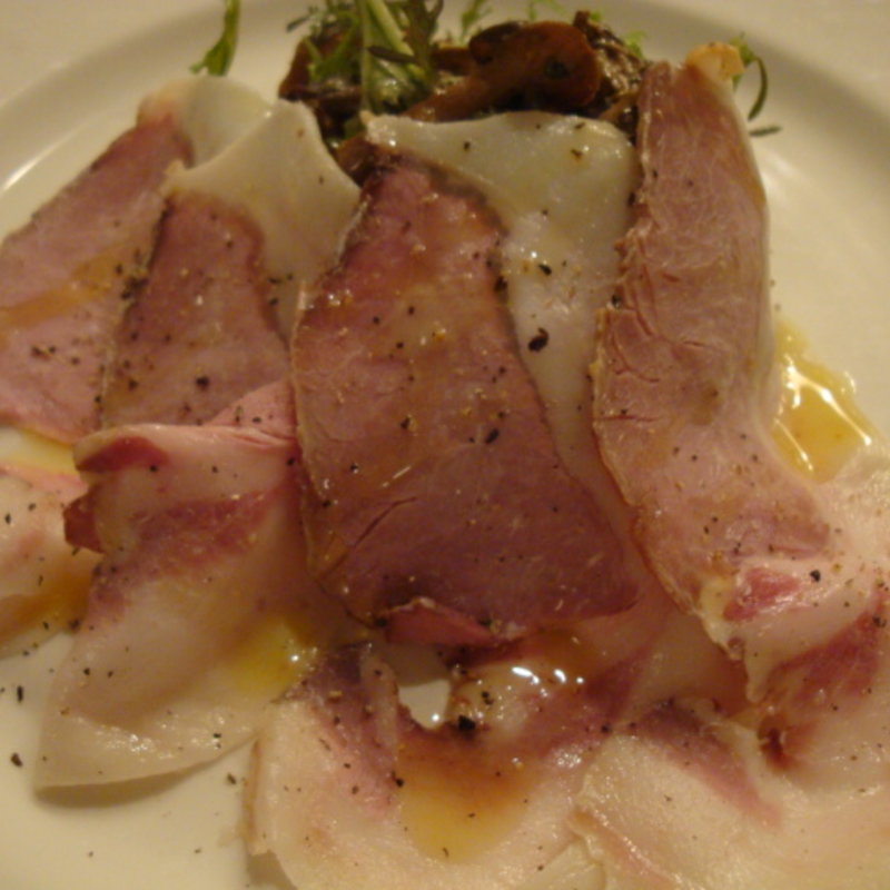 イベリコ豚のスモークハム(カピートロ （capitolo）)