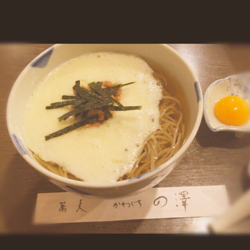 山かけ（納豆入り）(蕎麦の澤)