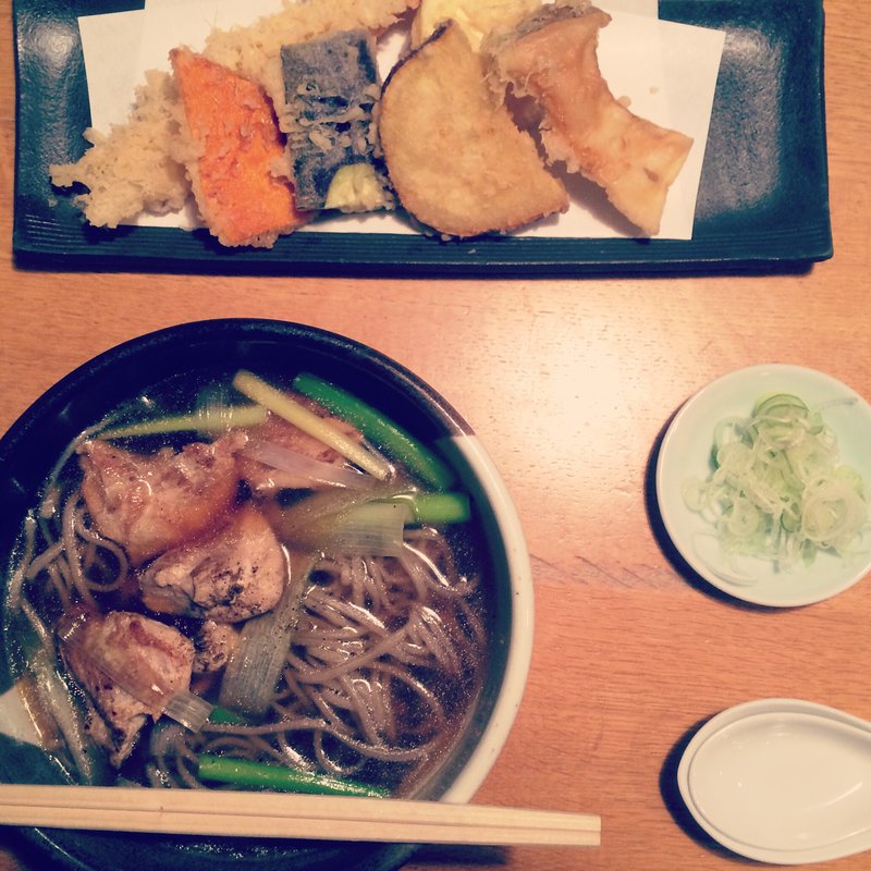 地鶏南そば(蕎麦屋 神楽)