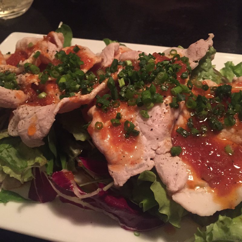 豚しゃぶサラダ(青山 川上庵)