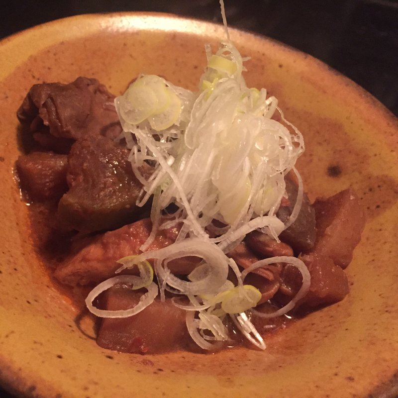 もつ煮込み(青山 川上庵)