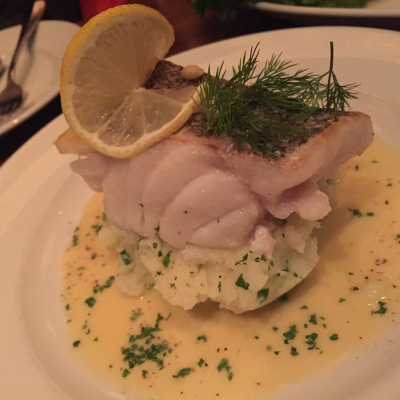 白身魚のソテー(ラスチカス )