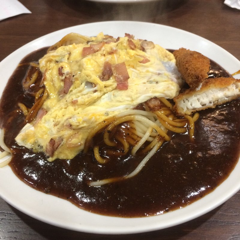 カルボナーラあんかけスパ(からめ亭 本店)