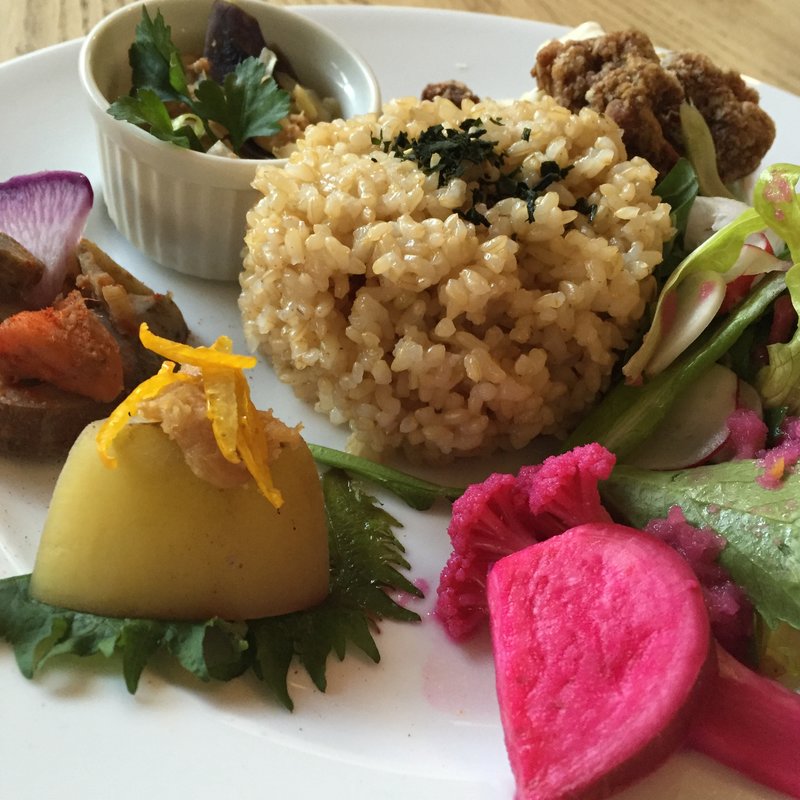 美味しい野菜  andMACROBI レシピ(café and MACROBI)