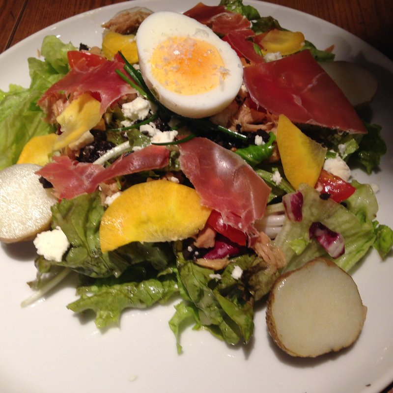 チェリートマトと、ボッコンチーニのカプレーゼ　野菜のクーリ(Cheese Dish Factory 渋谷モディ店)