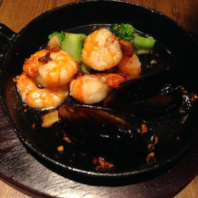 魚介のアヒージョ(Cheese Dish Factory 渋谷モディ店)